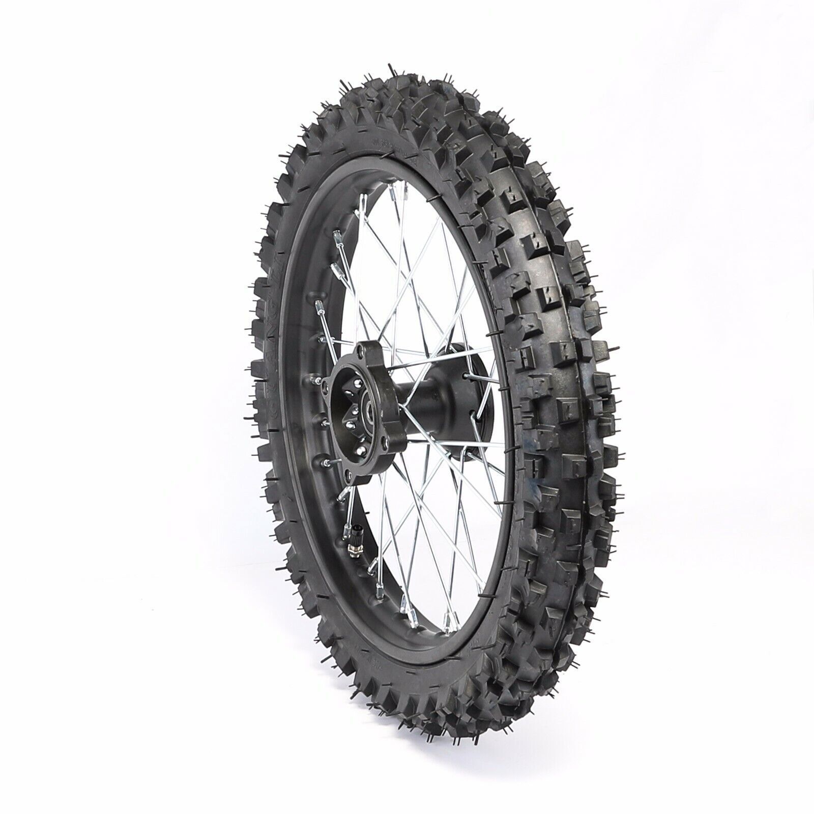 Front 80/100-12+Rear 60/100-14 Tire Rim 15mm Pit Bike SSR CRF70 TTR90 kLX110