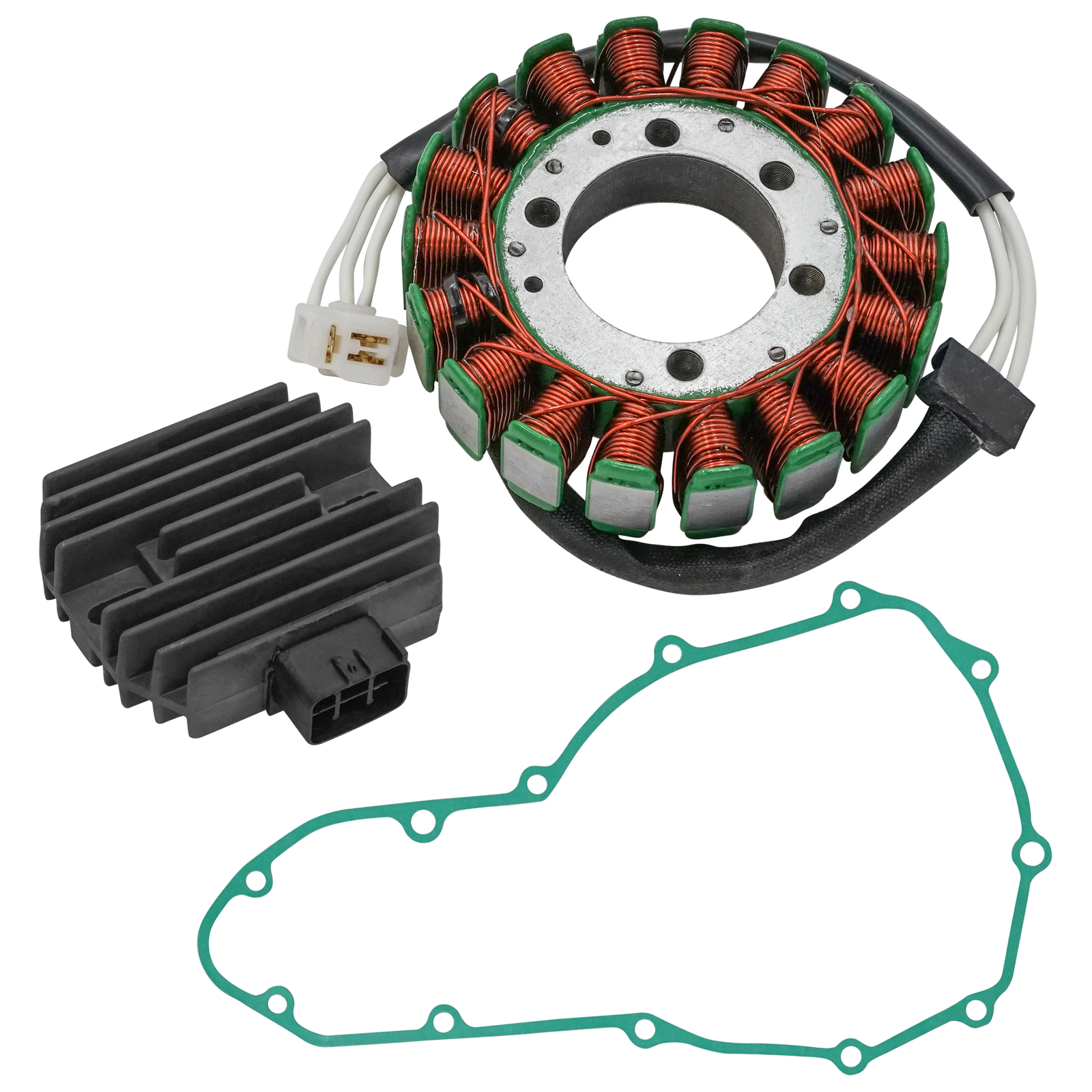 Stator Regulator Rectifier & Gasket for Kawasaki Ninja 650R EX650 2006-2011