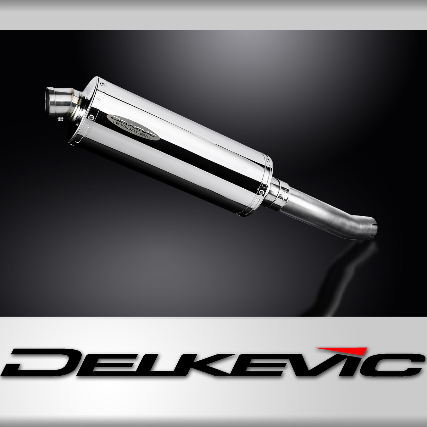 Yamaha XT700 Tenere 2019-2022 Slip On 14″ Oval Stainless Exhaust Muffler Kit