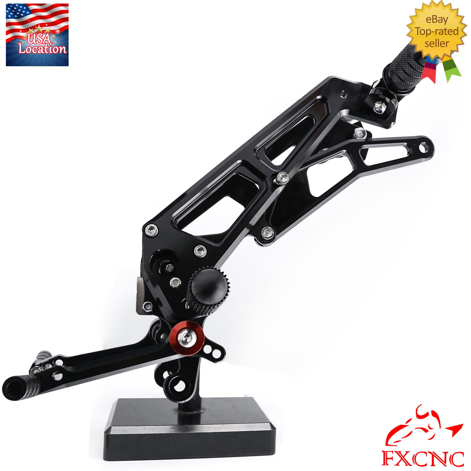 For Honda MSX125 Grom 2021-2025 CNC Rearset Footpeg Rear Set Footrest Motorcycle