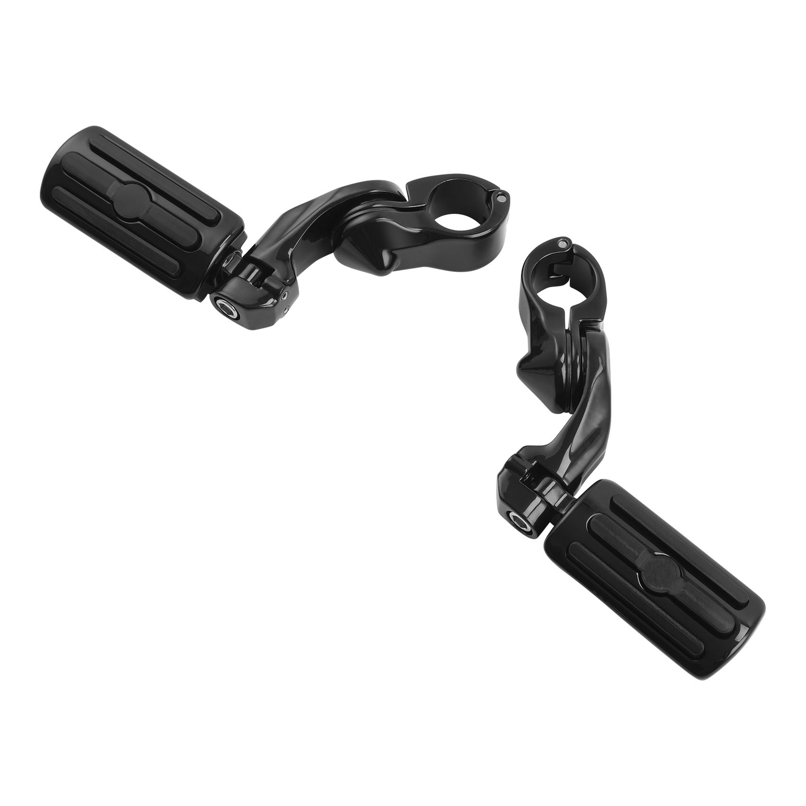 1.25″ 1 1/4″ Highway Foot Pegs Fit For Harley Touring Road King Street Glide US