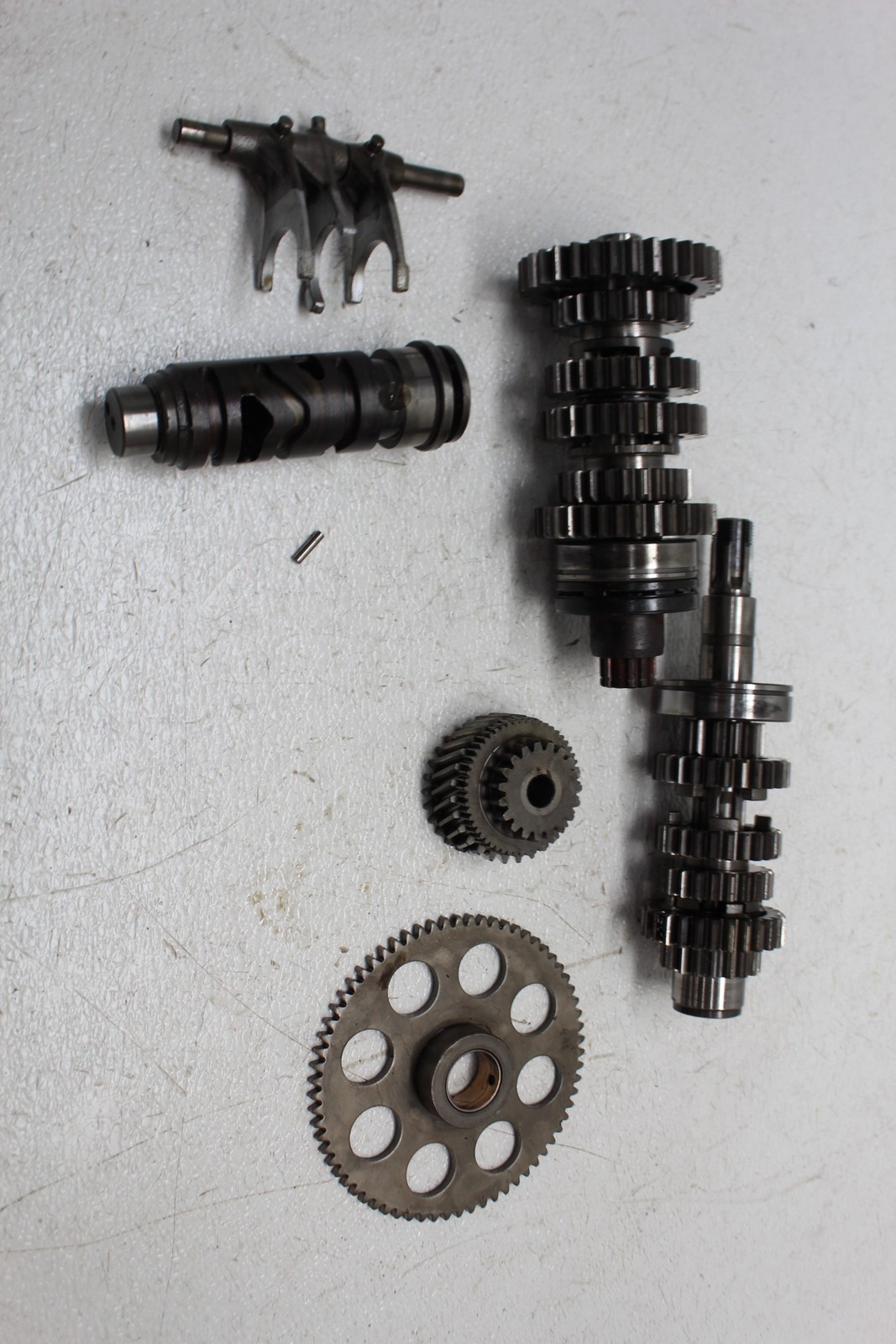 1990 SUZUKI GS500E ENGINE MOTOR TRANSMISSION TRANNY GEARS
