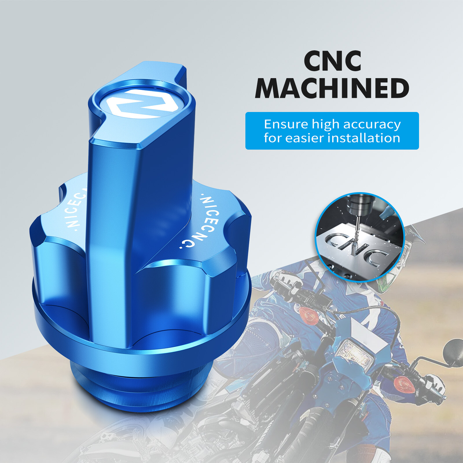 NICECNC Oil Fill Plug For Yamaha BLASTER 200 1998-2006, VIRAGO 250 1998-2007