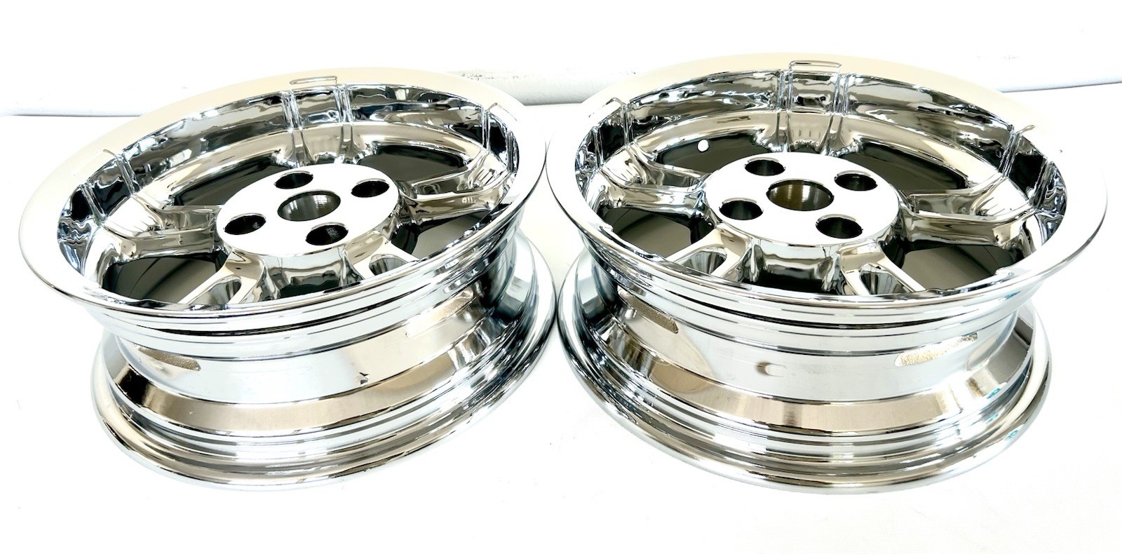HARLEY REAR WHEELS FREEWHEELER TRI GLIDE Chrome 2009 -25 ENFORCER RIMS OUTRIGHT^