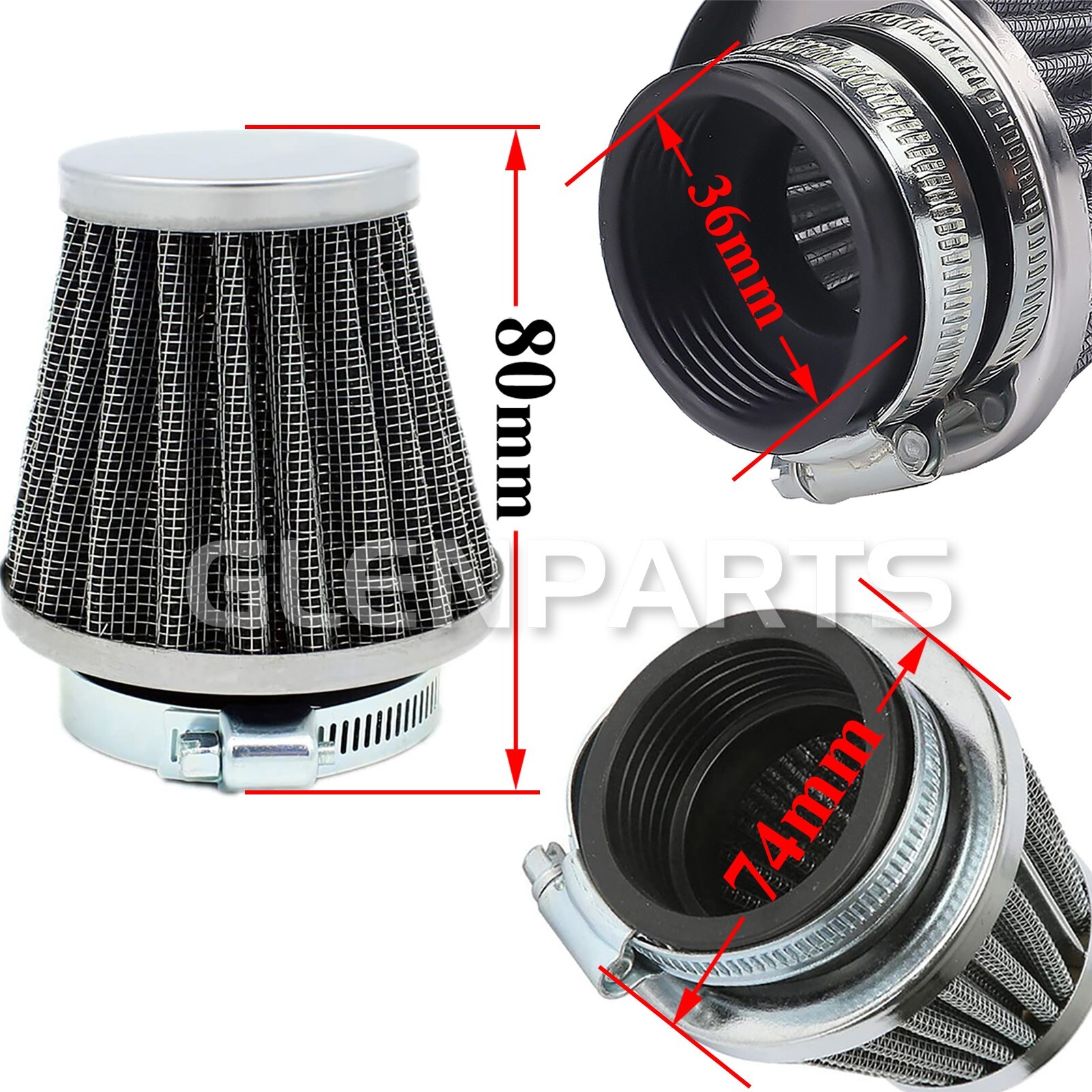 PZ20 Carburetor Air Filter for Honda XR75R XR 75R Motorcycle OEM 16100-153-014