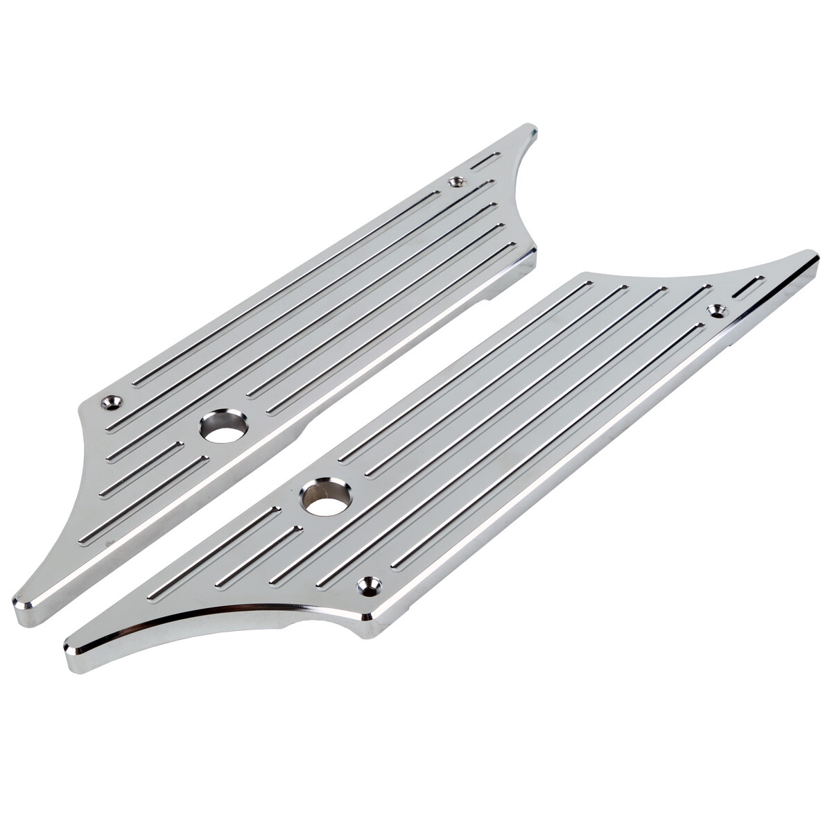 Chrome Saddle Bag Hinge Latch Covers Fit For Harley Electra Road Glide 1993-2013