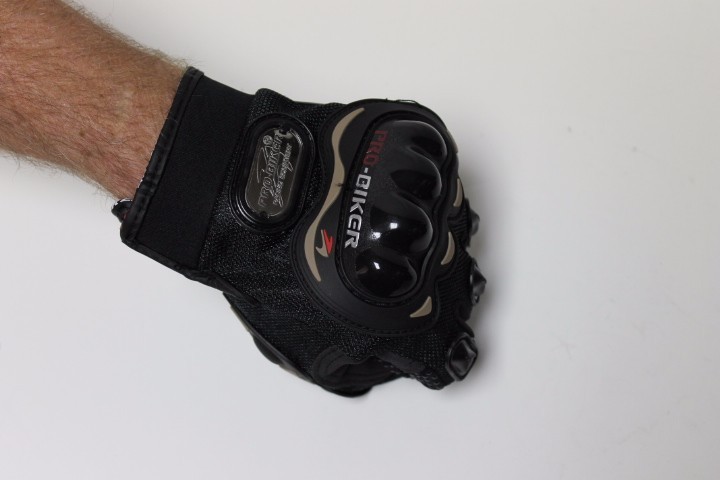 BLACK Pro Biker MotoCross Gloves XLARGE Moto Sports Gear 25-27cm 10-101/2 inch