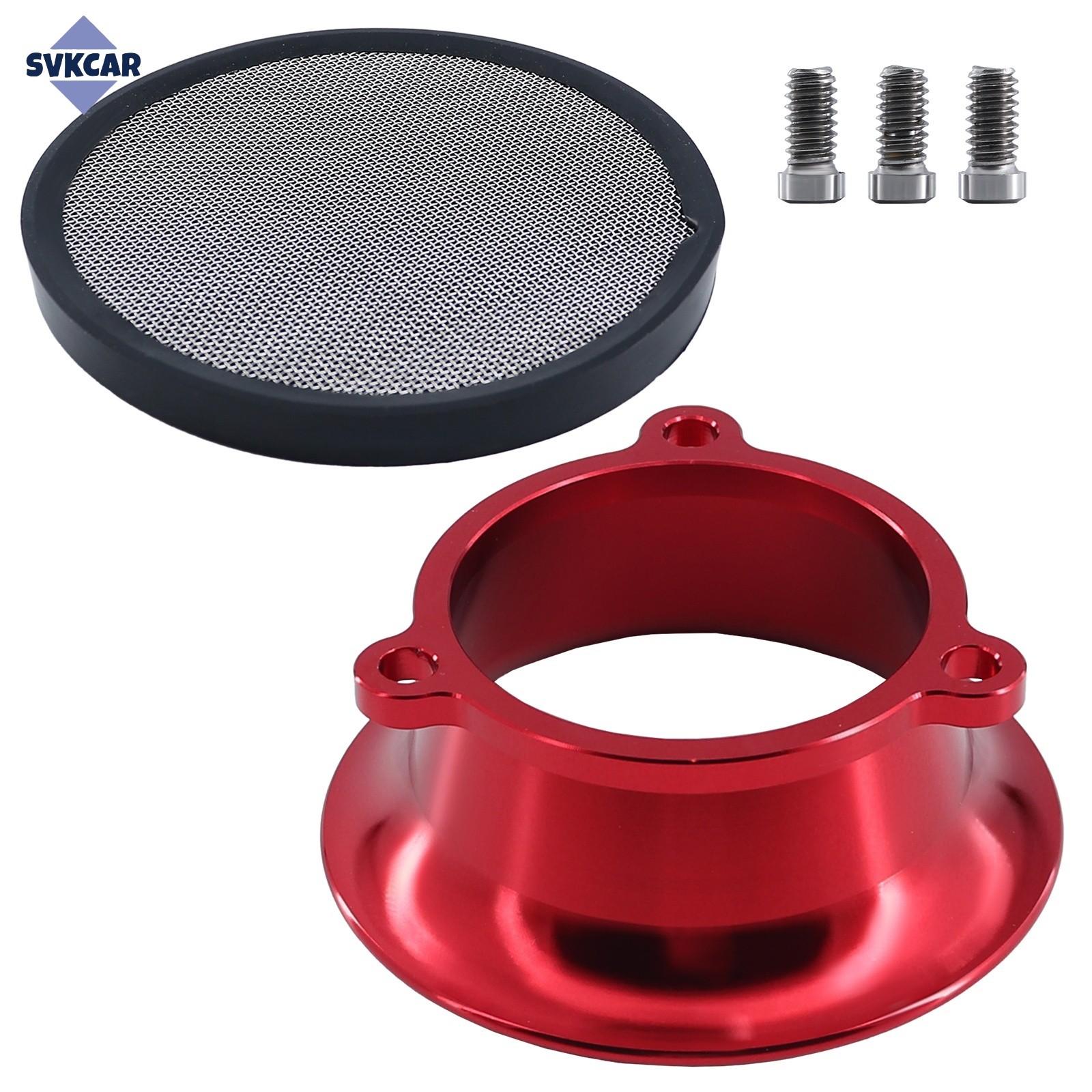 Carburetor Air Filter Velocity Stack For S&S Super E/G Carb Carburetor Red
