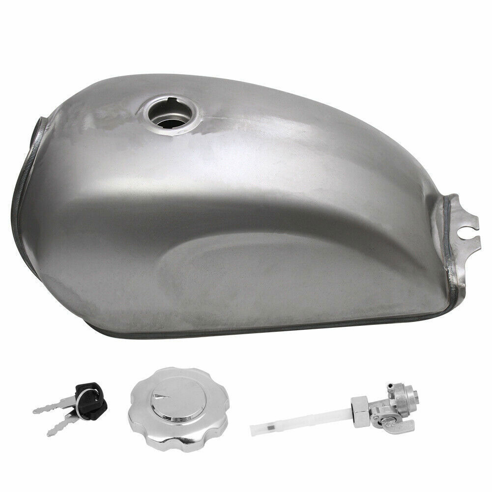 2.4 Gallon 9L Motorcycle Fuel Gas Tank for CFMOTO Mandrill Cafe Racer Scrambler