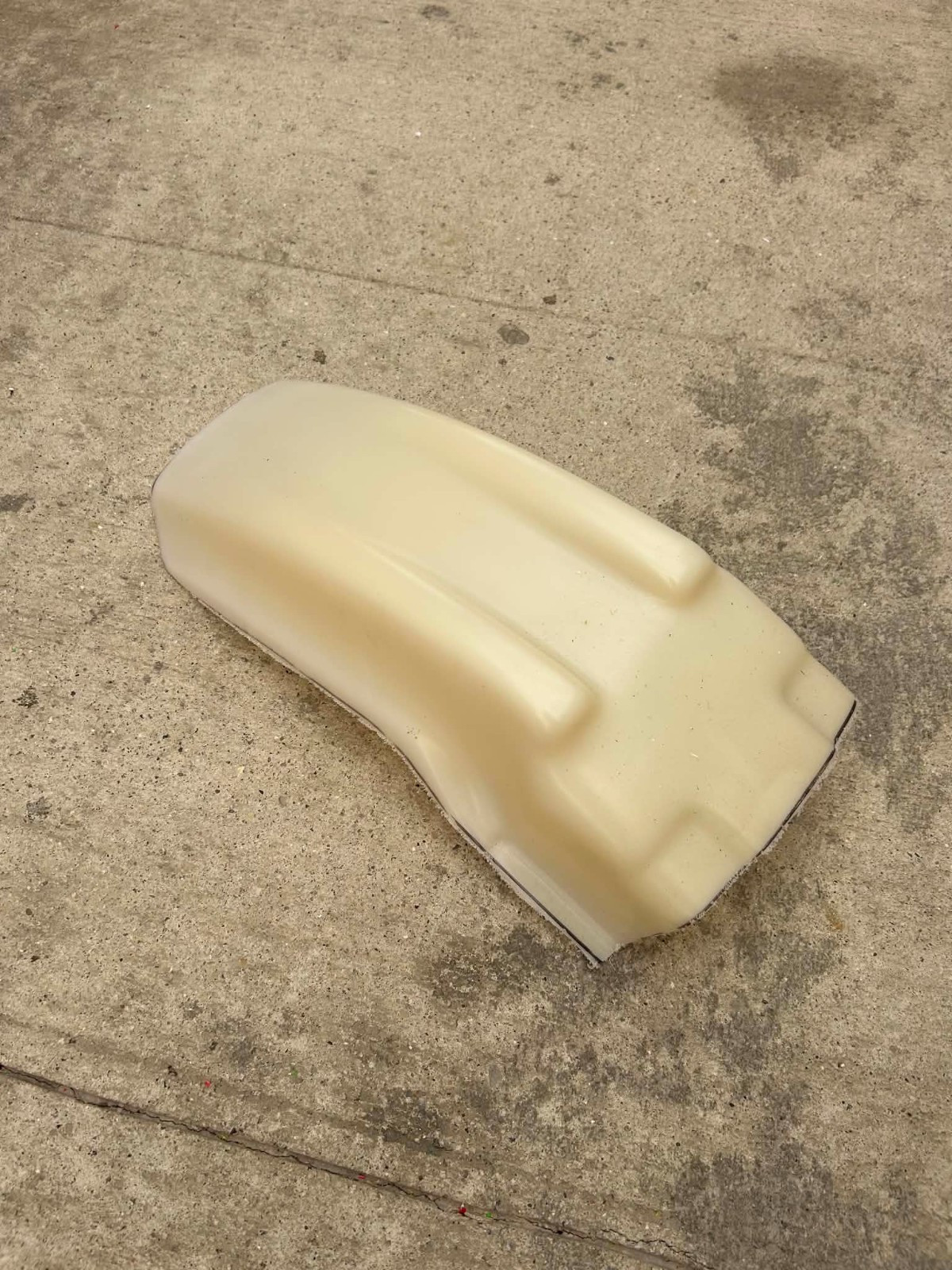 1980 1981 Kawasaki KX 125 250 420 Rear Fender Mud Guard Translucent Blem 2nd
