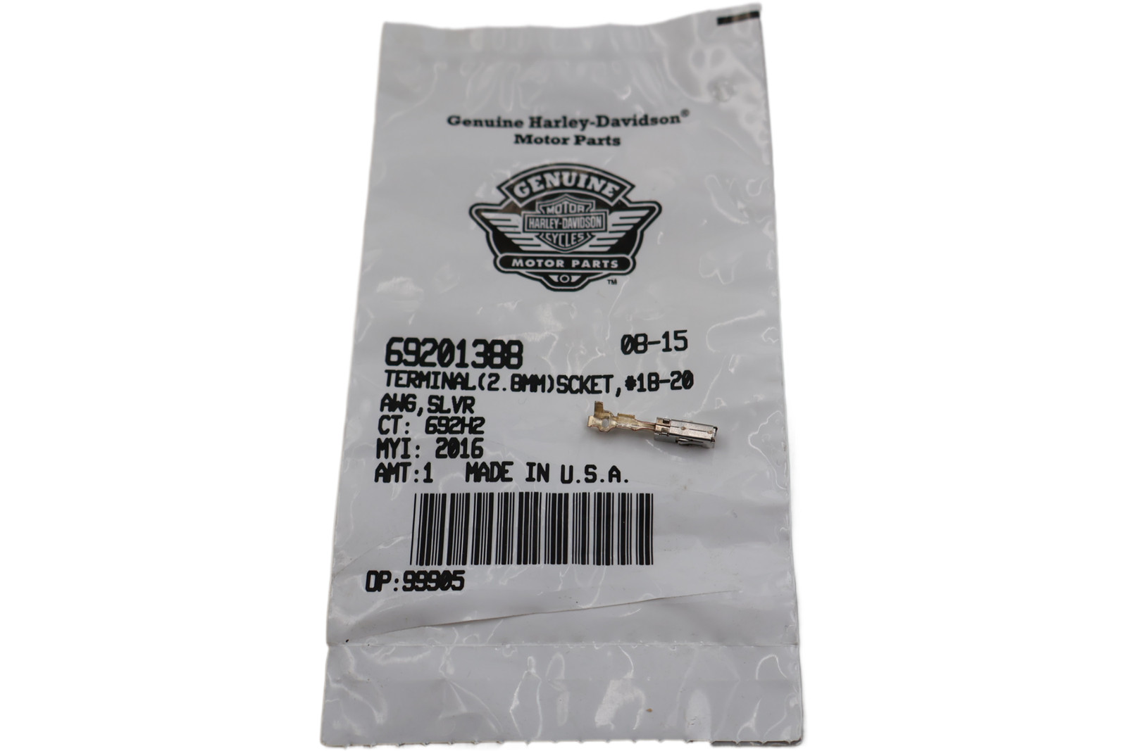69201388 NEW OEM HARLEY-DAVIDSON TERMINAL (2.8MM) SOCKET #18-20 AWG 69201388