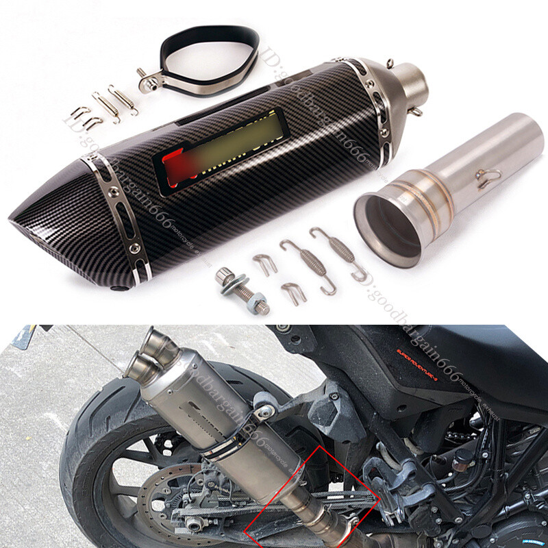 51mm Muffler Modified Exhaust Pipe for Adventure 1190 1050 1090 Super ADV 1290