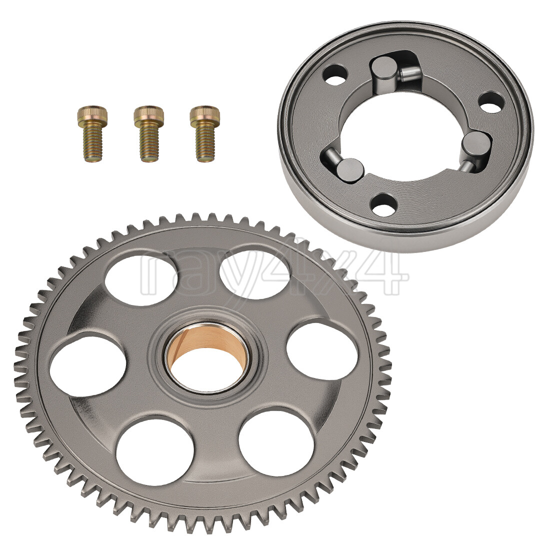 One Way Starter Clutch Idler Gear for Kawasaki EX250 EX250F Ninja 250R 1986-2012