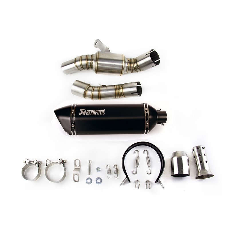 For CF-Moto 700CL-X CLX700 2020~2025 Exhaust Mid Pipe Link Muffler Tips System