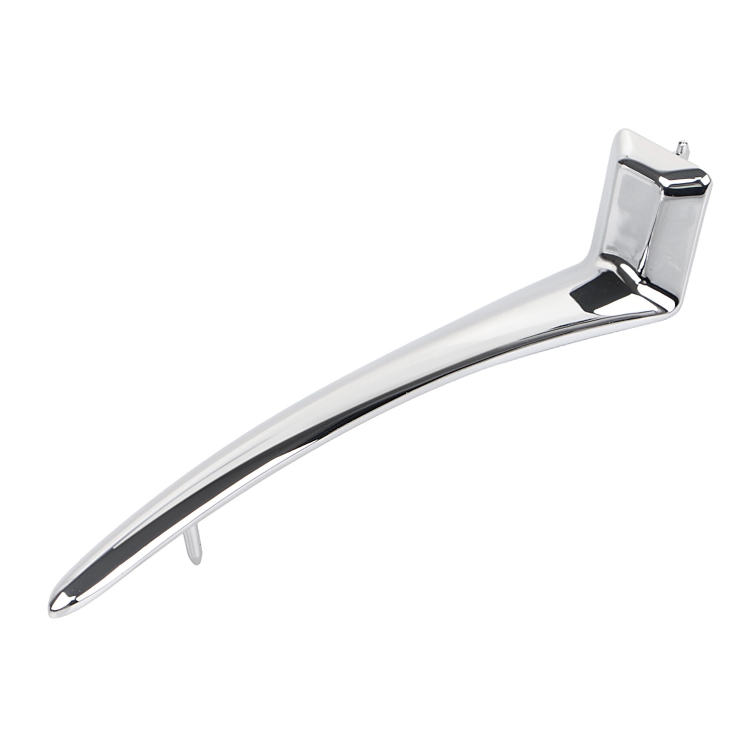 Chrome Zinc Alloy Top Headlight Cover Trim Spear Fit For Harley Road King FLHR