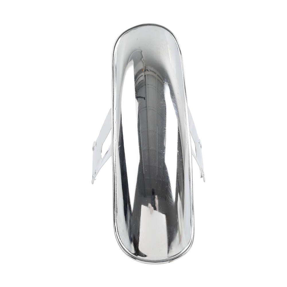 Retro Front Fender Protector Metal Mudguard For Honda CG125 Motorcycle Chrome
