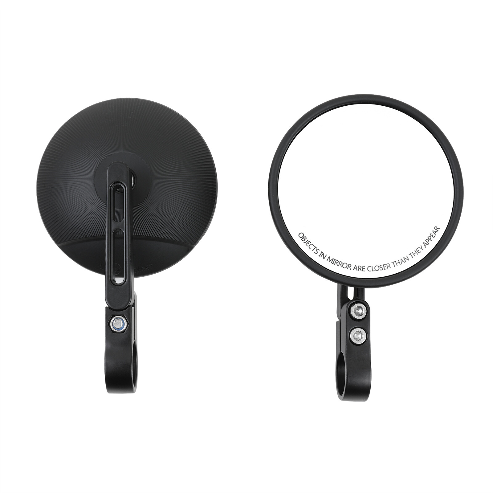 Motorcycle 7/8″ 1” Bar End Rearview Mirrors For Triumph Bonneville T120 T100