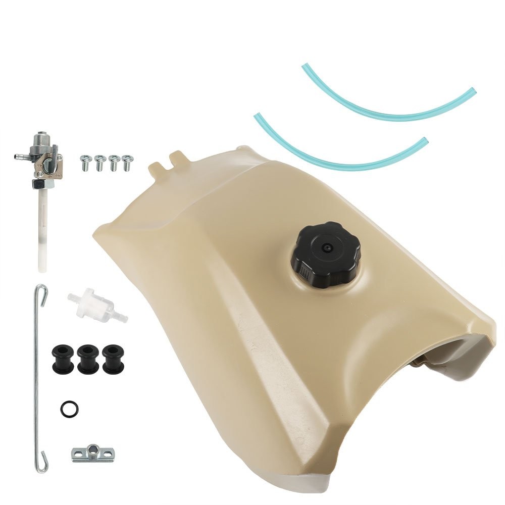 Plastic gas fuel tank fourtrax with petcock For Honda TRX300 TRX 300 93-2000