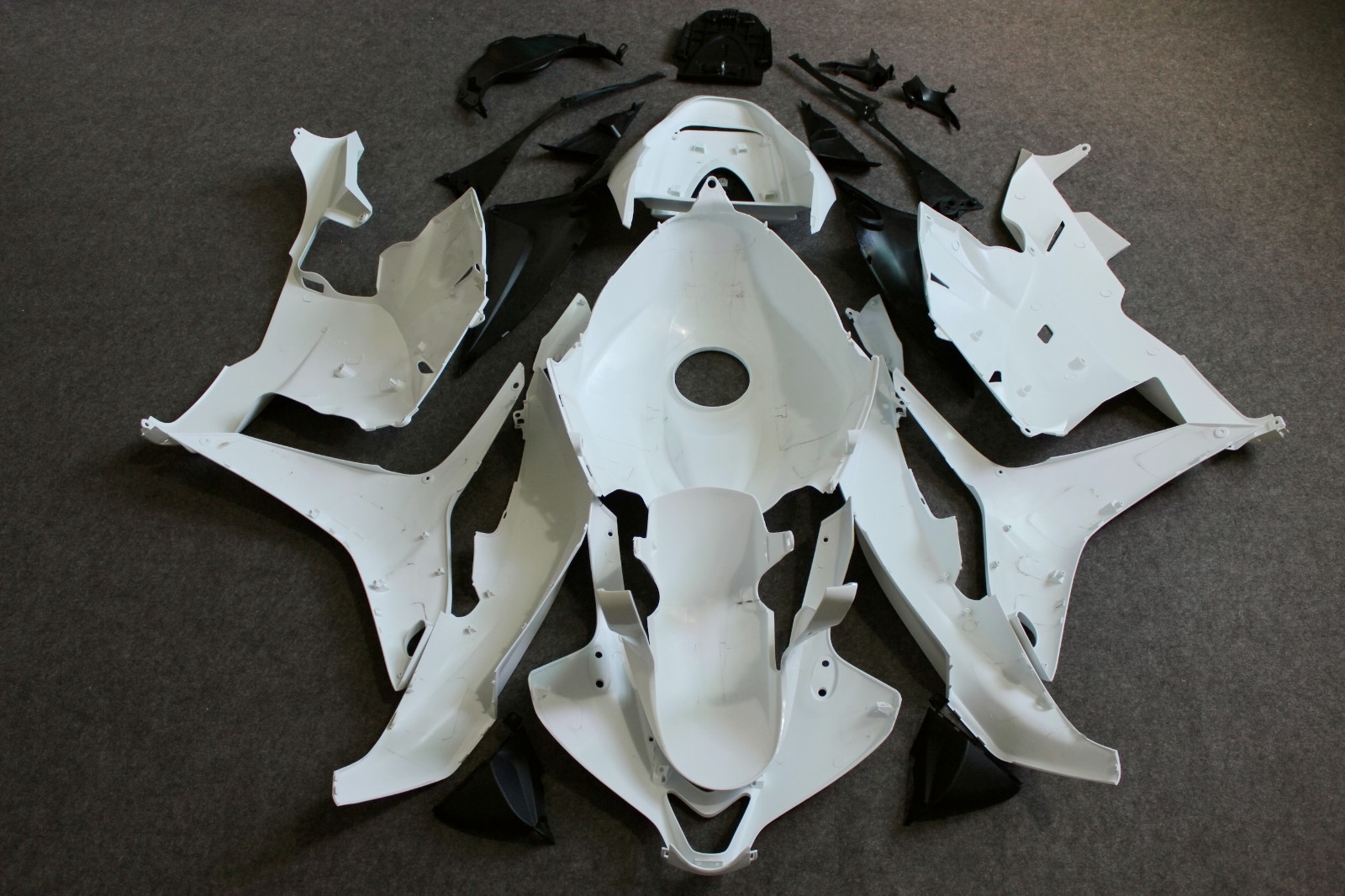 ABS Fairing Kit Bodywork for HONDA CBR600RR 2009-2012 2010 2011 Unpainted white