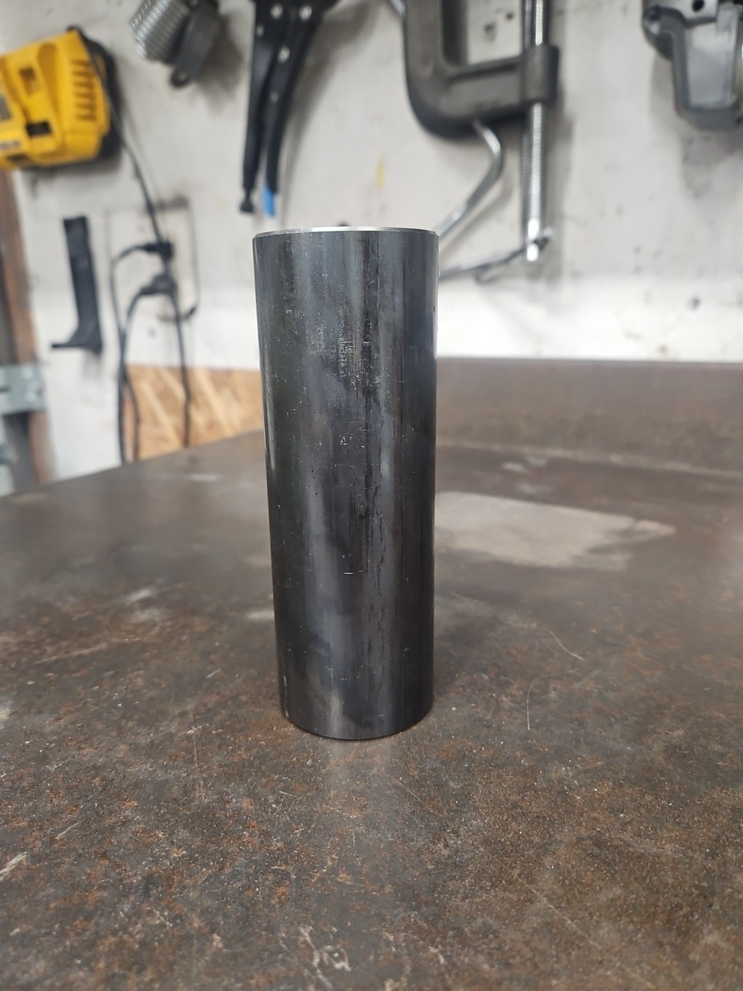 chopper neck for custom frame mild steel USA made harley custom