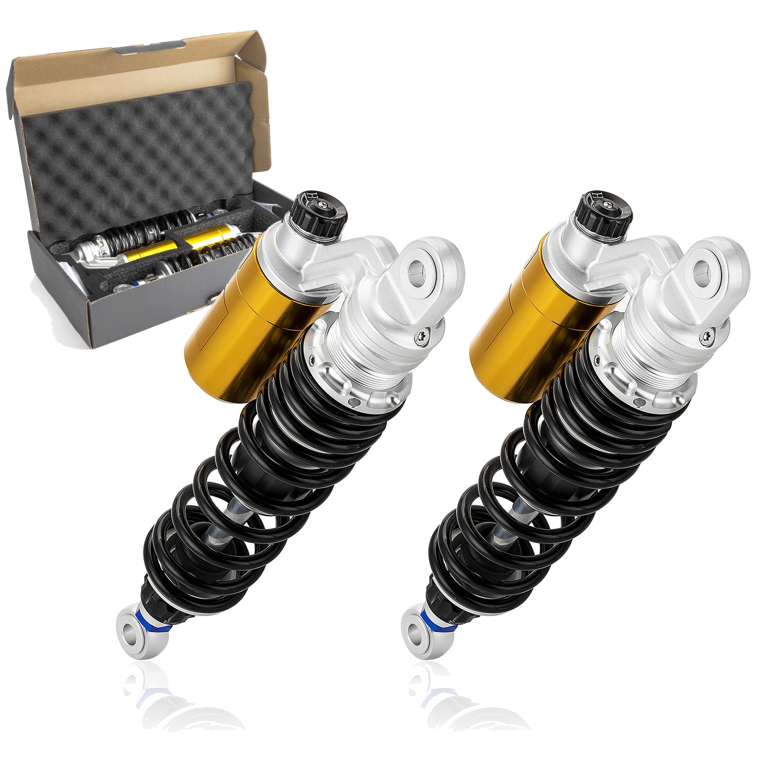 13.4 Adjustable Rear Suspension Shocks Harley Sportster XL883N XL1200X Nightster
