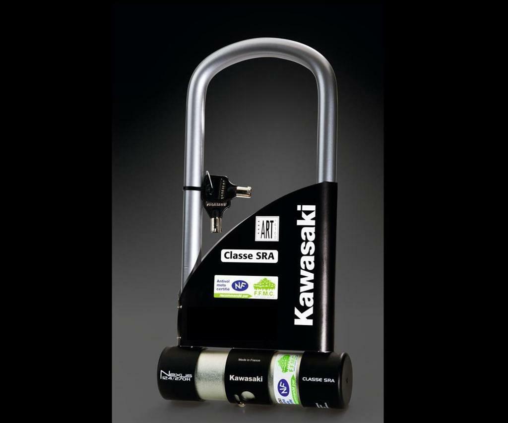 KAWASAKI Handlebar Lock Set 10 x 27 cm for J125/J300/Versys-X 300/650/1000