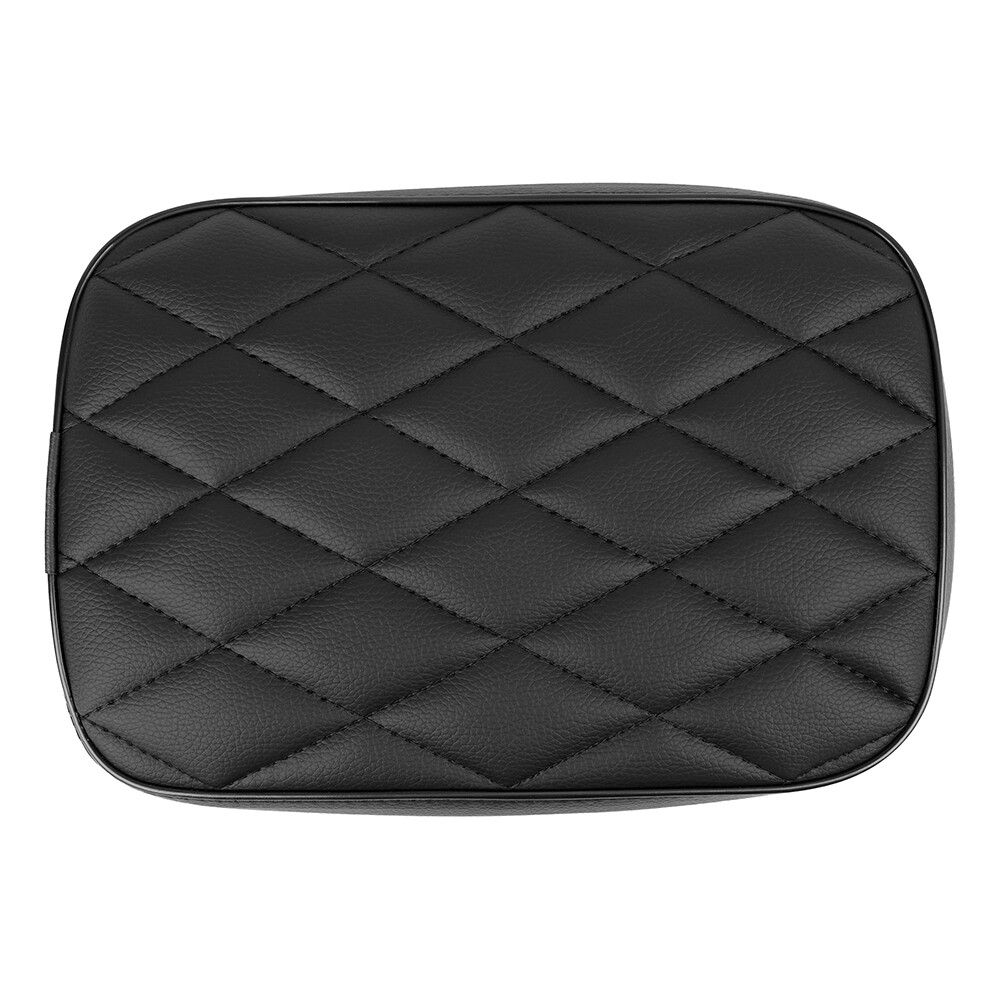 For Big Dog Chopper Rectangular Pillion Passenger Pad Seat w/ 8 Suction Cup Pad