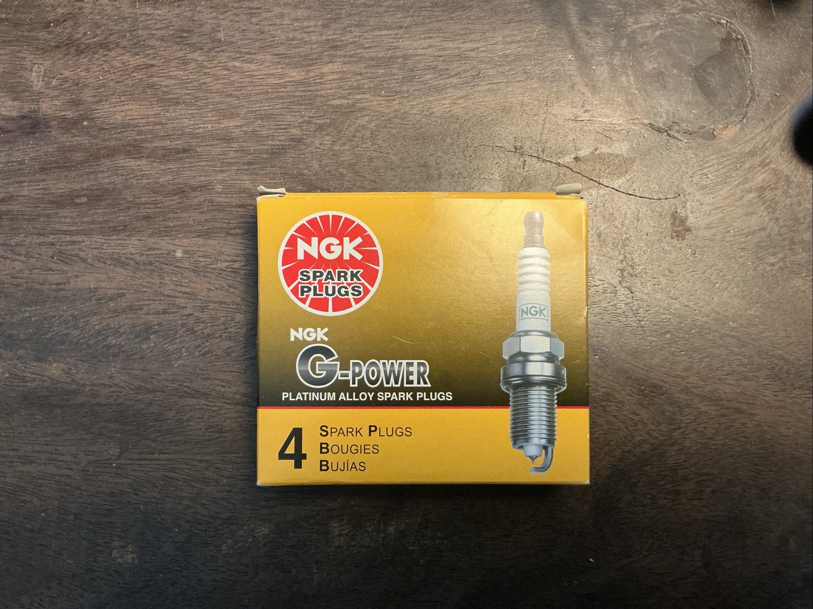 4 NGK G-power Platinum Alloy Spark Plugs BK R5 EGP 7090 Made In Japan