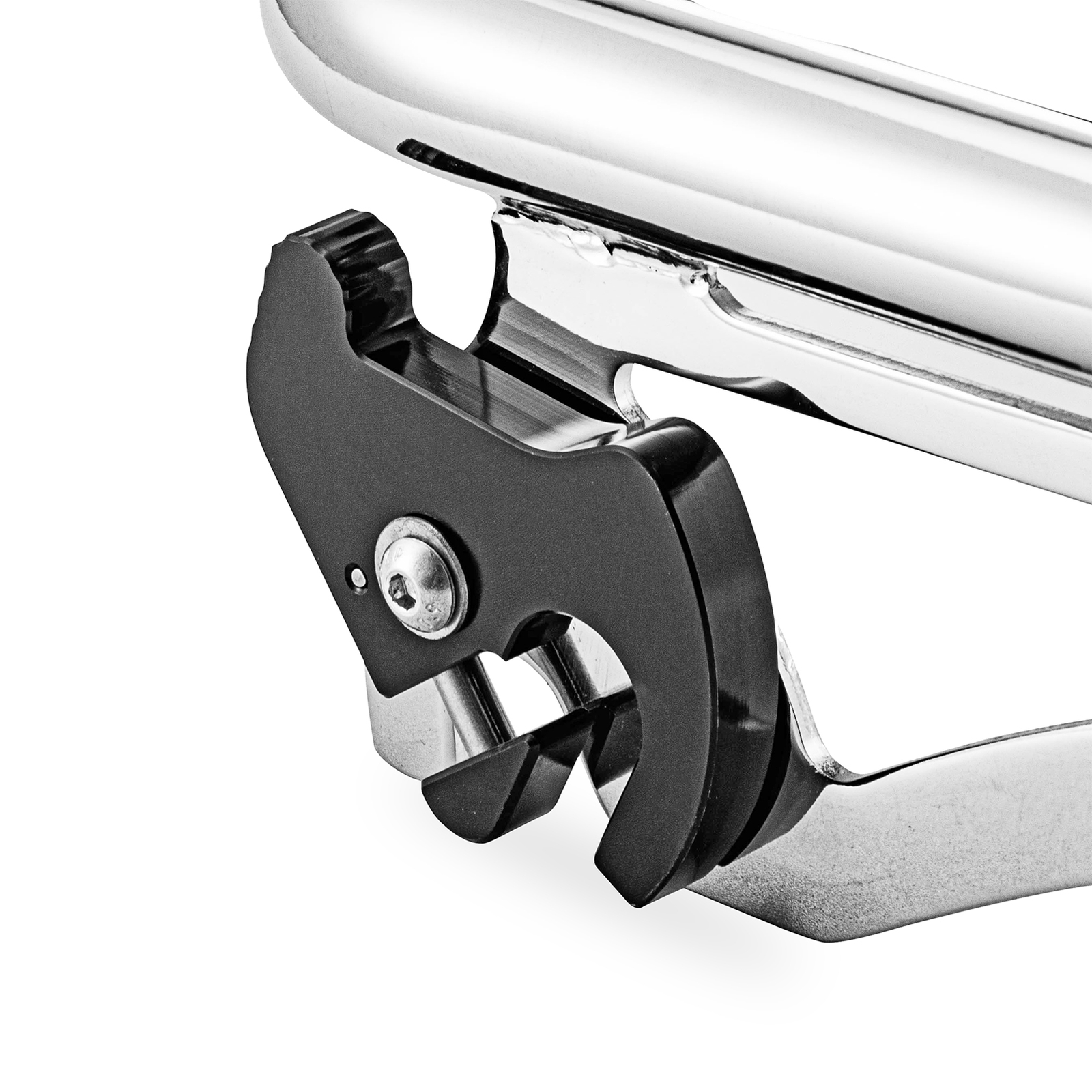 Chrome Finish Stealth Luggage Rack Mount For Harley Street Road Glide 2009-2026