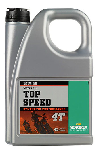 Motorex Top Speed 4T 10W40 – 4 Liters
