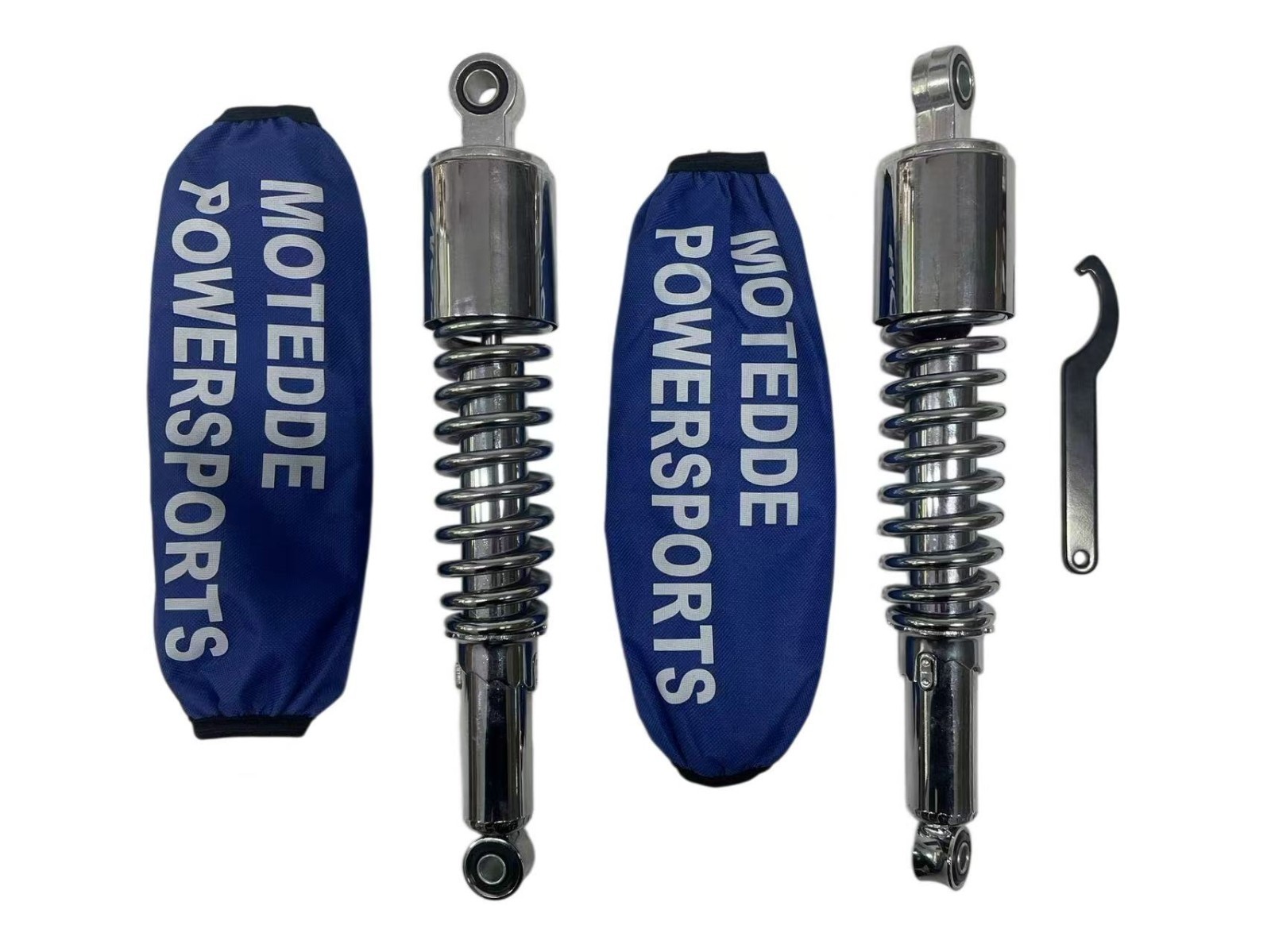 2 Rear Shocks for Kawasaki Kz1000 kz900 kz750 kz650 z1 Chrome