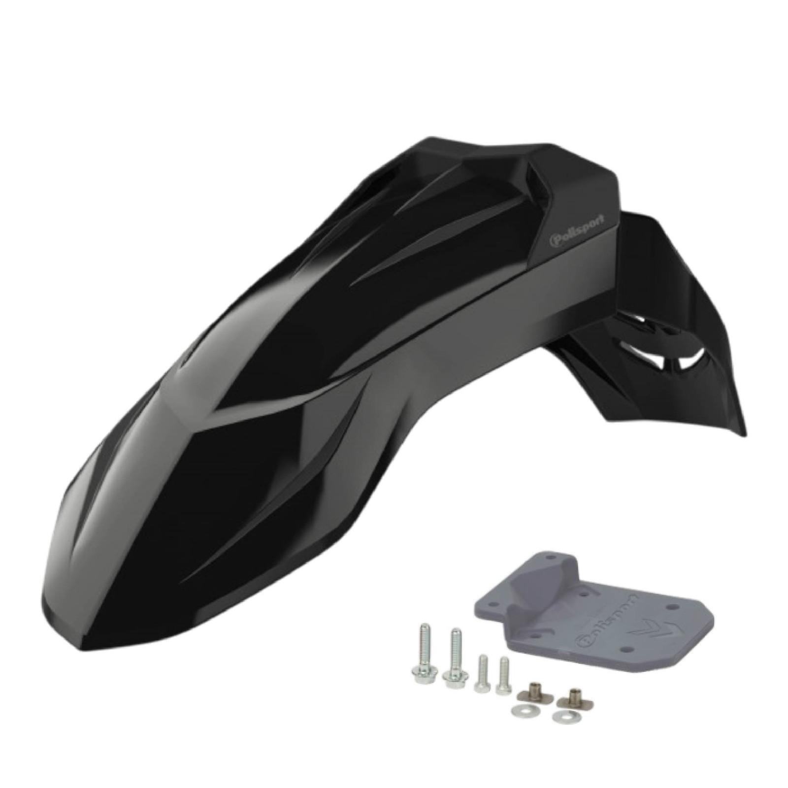Polisport Supermoto (SM) Motocross (MX) UFX Front Fender – Black
