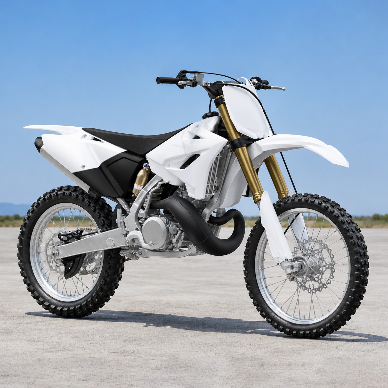 Restyle Plastic Kit Set 2019 Style White For Yamaha YZ125 YZ250 2002-2020