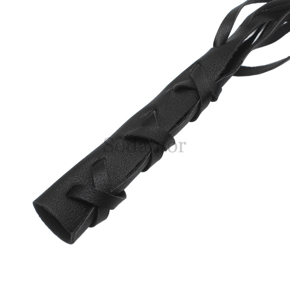 2PCS Universal Leather Brake Clutch Lever Fringe Long Tassels Grip For Harley