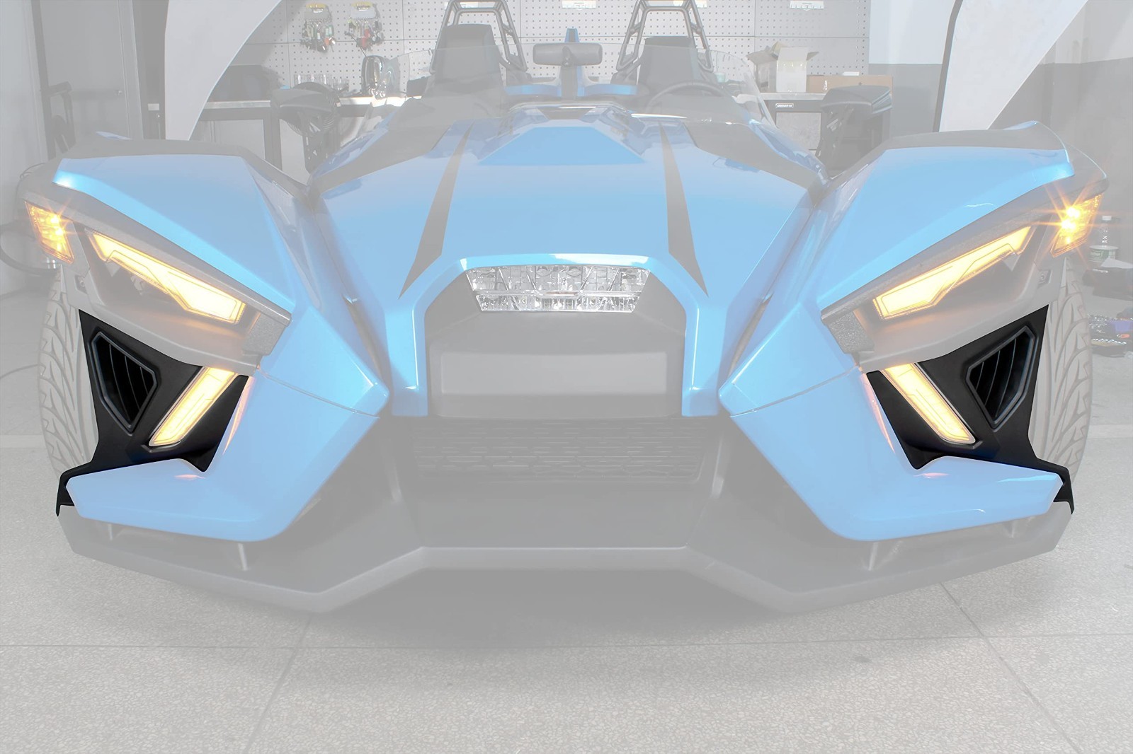 Front Lower Accent Panel Kit for Slingshot 2020-2023, Custom Fit, Durable Pair