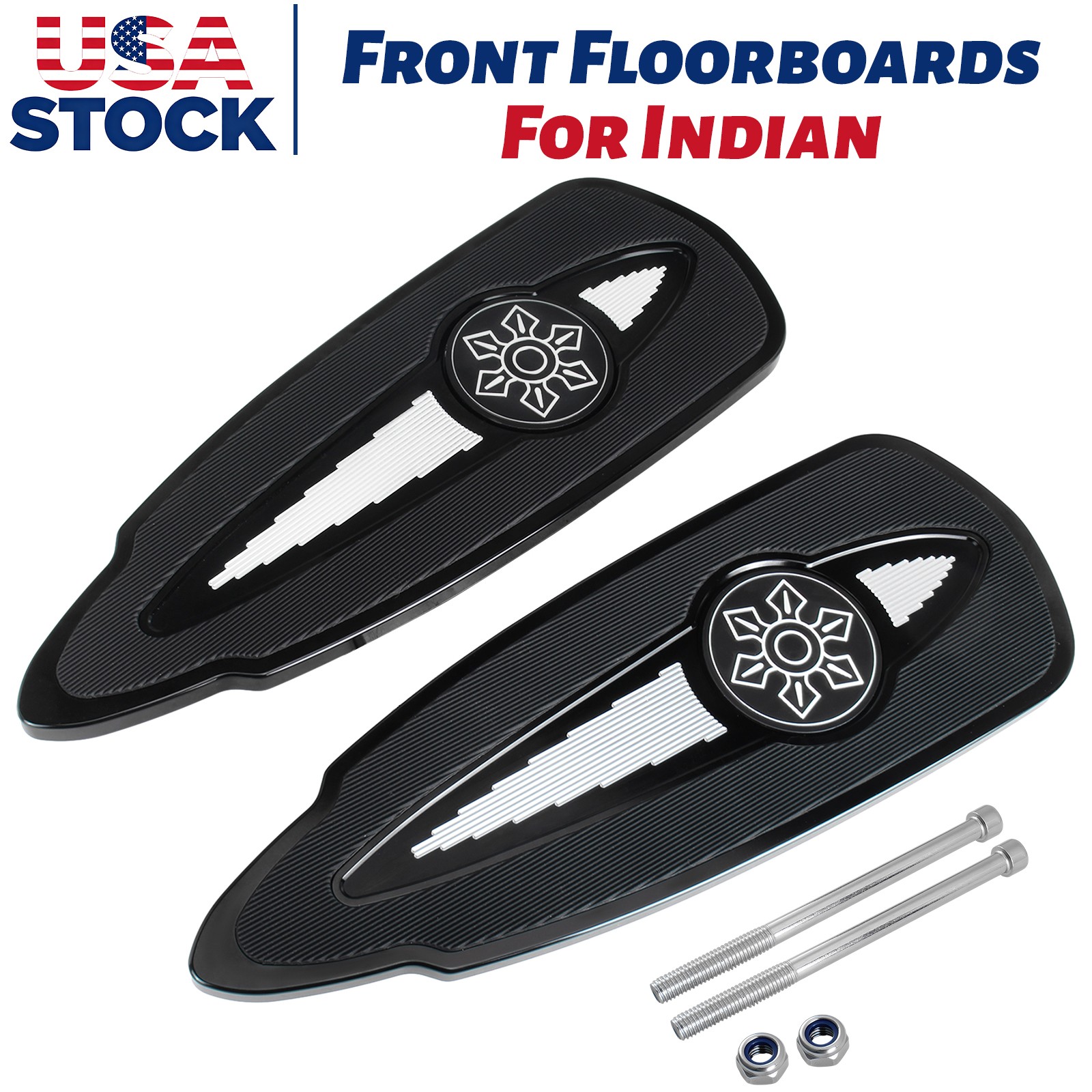 Front Footpegs Floorboard For Indian Chieftain Challenger Springfield Roadmaster