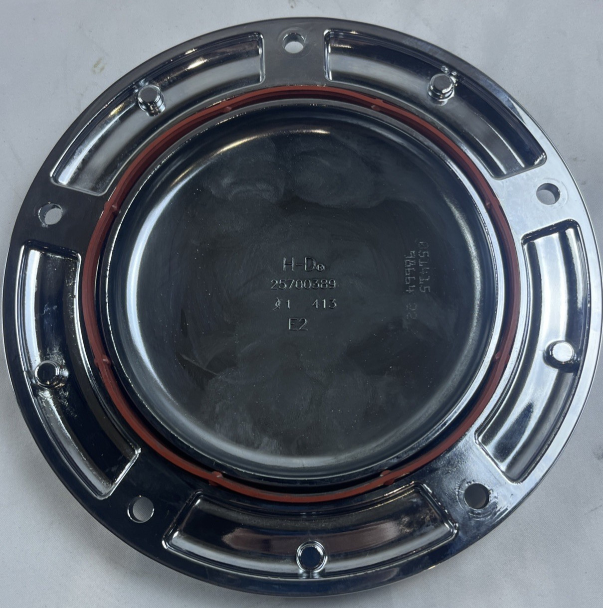 HARLEY-DAVIDSON GENUINE CHROME DERBY COVER 25700389