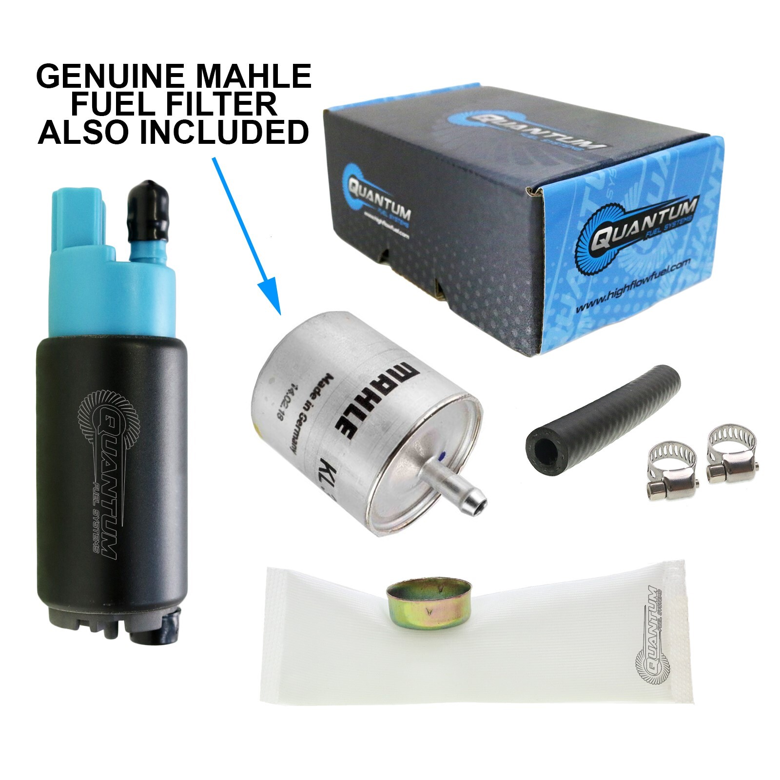 QFS Fuel Pump +Filter for BMW F700GS/F800GS 07-20 R900RT 05-10 # 6148555171