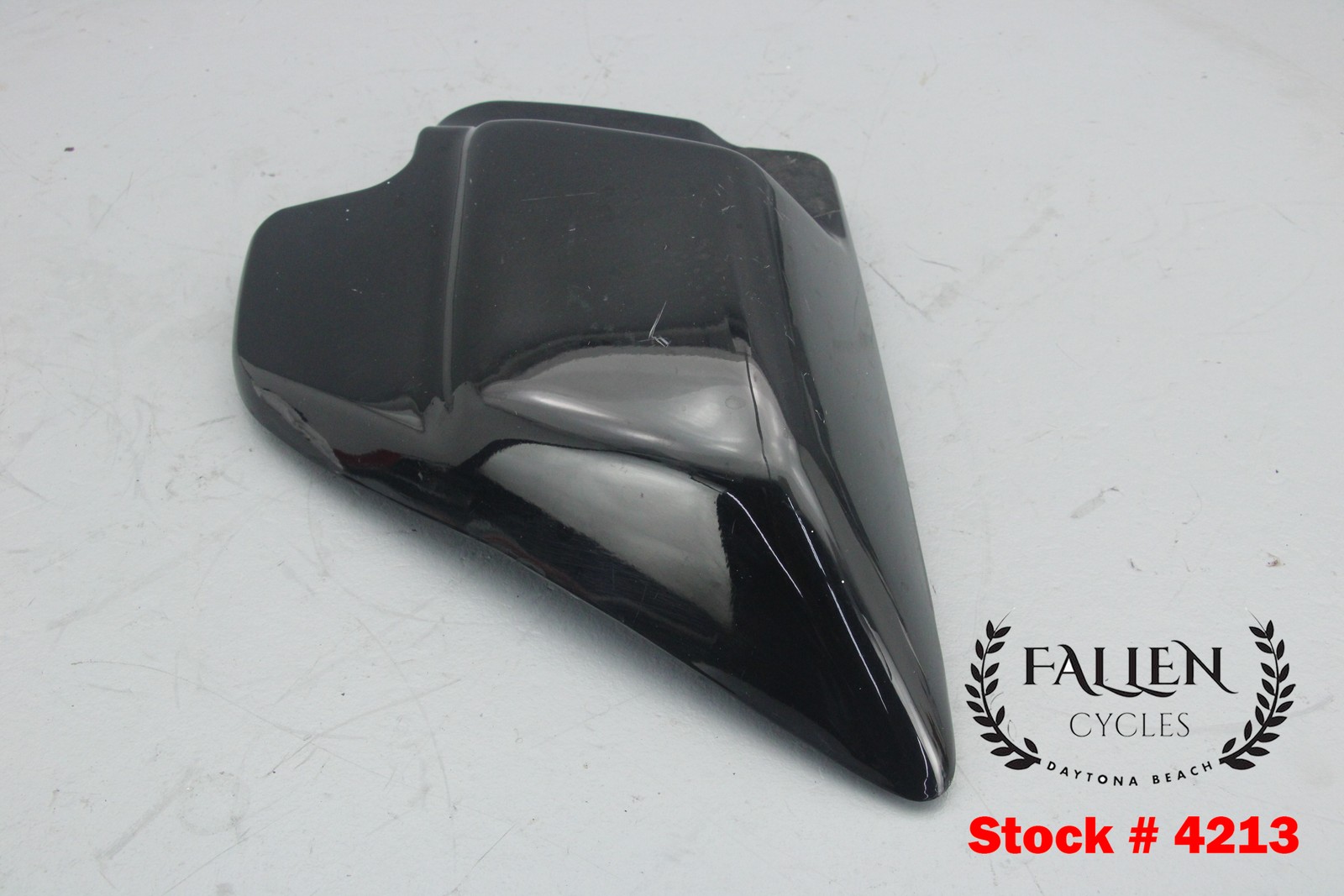 2008 Harley Road King RIGHT Side Frame Cover Panel VIVID BLACK #4213