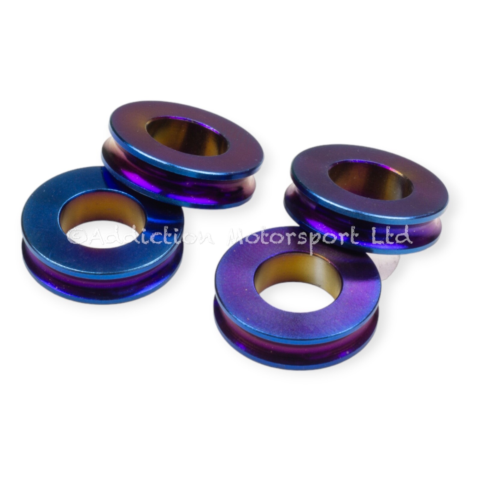 4x 5mm Neo Titanium Spacers for Aprilia 1100 RSV4 Factory Brake Radial Calipers
