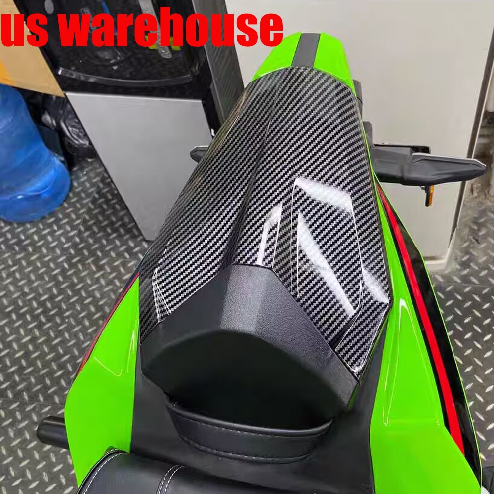 Carbon Look Rear Seat Fairing Cover Cowl For Kawasaki Ninja ZX4R ZX4RR 2023-2025