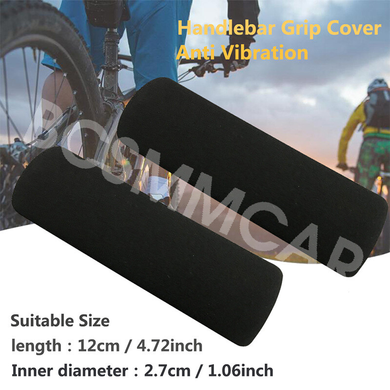 Motorcycle Anti-slip Handlebar Grips Foam Sponge Grip Cover For 22mm 7/8”