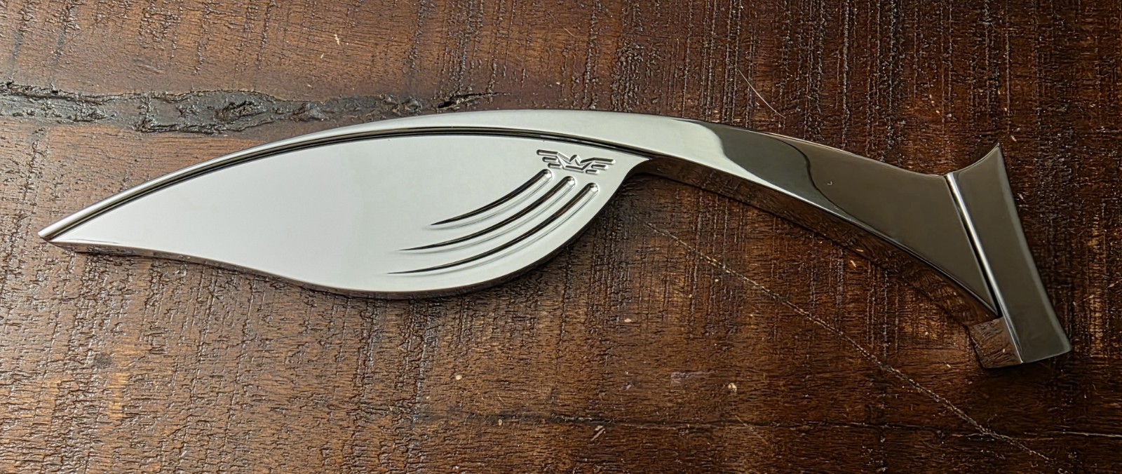 REBUFFINI Solid Chrome Billet Right Side Mirror Harley Davidson NEW