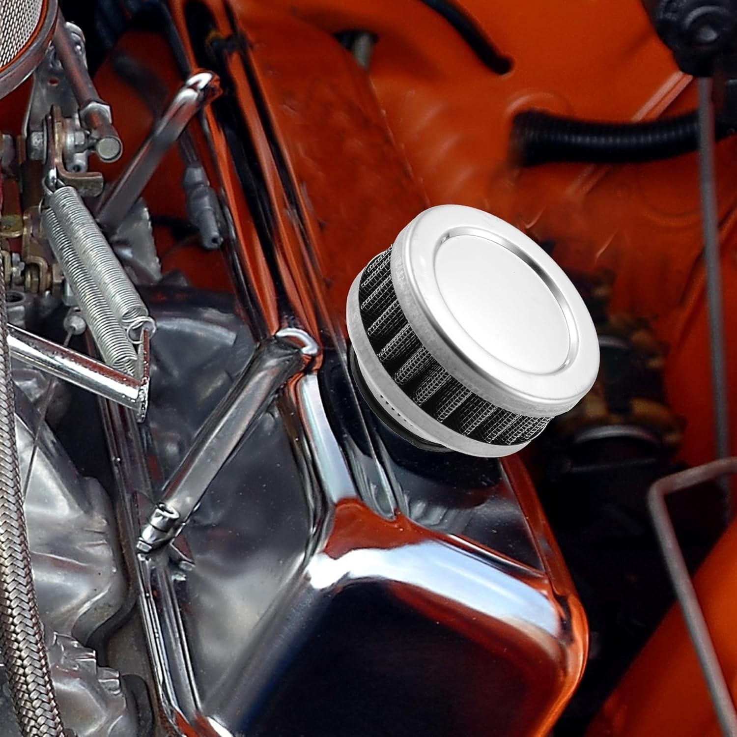 Durable Stainless Steel 52-58mm Motorcycle Air Filter with Easy Installation