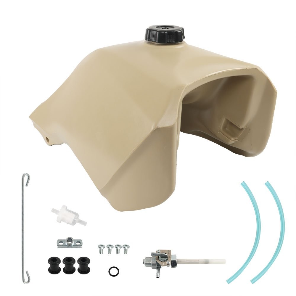 Plastic gas fuel tank fourtrax with petcock For Honda TRX300 TRX 300 93-2000