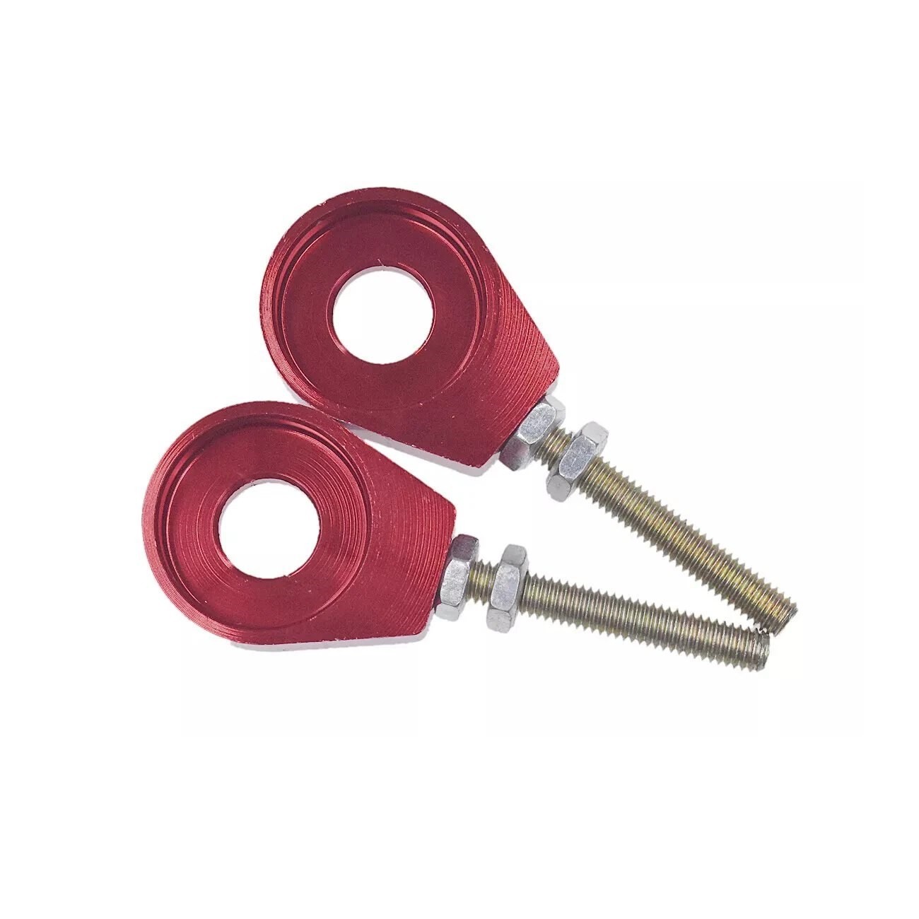 12MM CNC CHAIN ADJUSTER For HONDA XR50 CRF50 XR CRF 50 SDG SSR 107 125 12MM RED