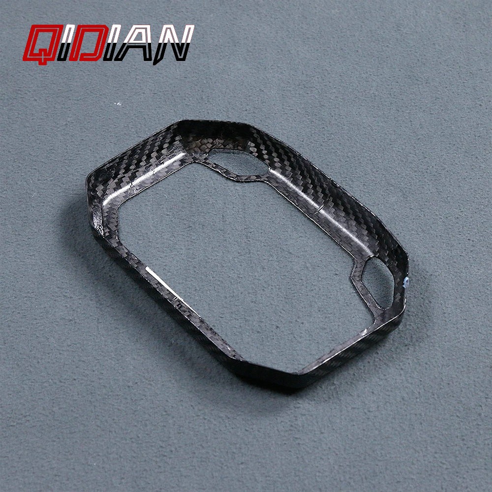 Carbon Fiber Speedometer Cover Instrument Guard For 2024-2025 Kawasaki Ninja500