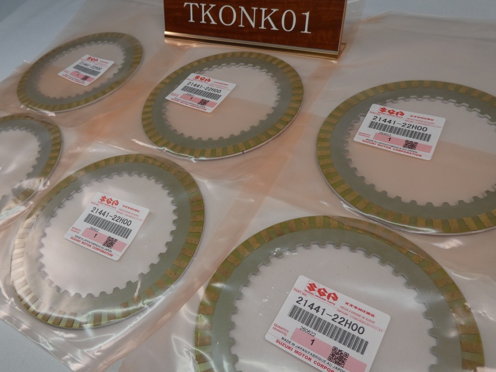Suzuki Genuine OEM Clutch Kit Plate 21441-22H00 Boulevard M109R VZR1800 New JDM