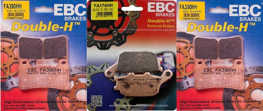 EBC HH front & rear brake pad set – Honda CBR600RR 2005-2006, CBR100RR 2004-2005