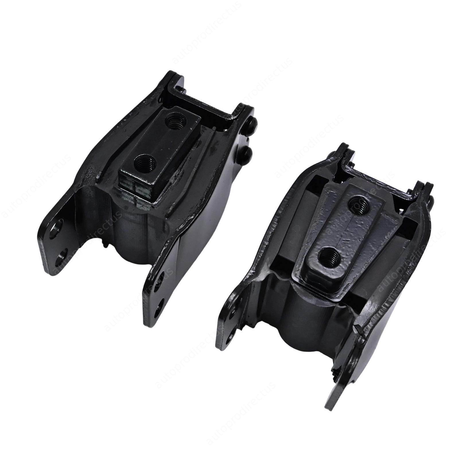 2PCS Front + Rear Isolators Engine Motor Mount For Harley Davidson Dyna 1991-17